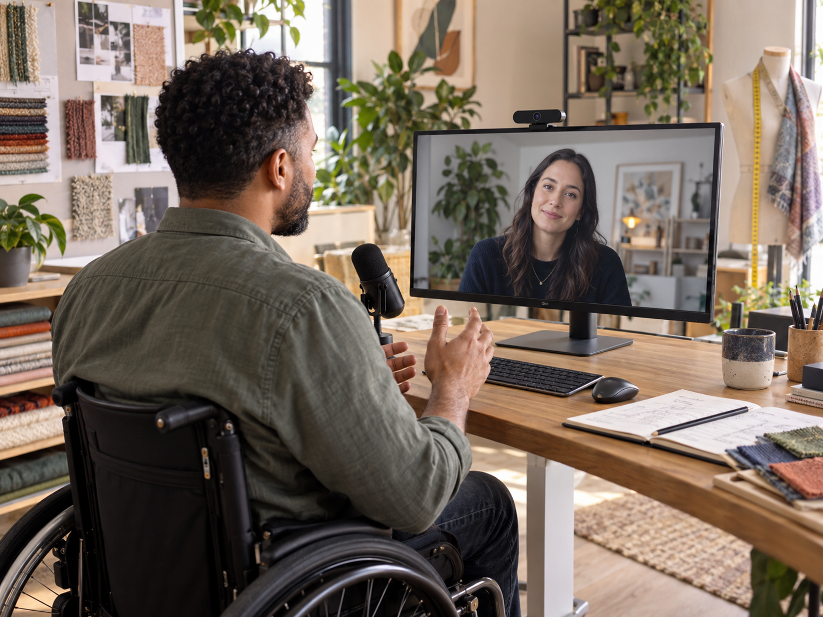 Best Podcast Equipment For Bloggers SUPPORTING LOGITECH BRIO 4K
