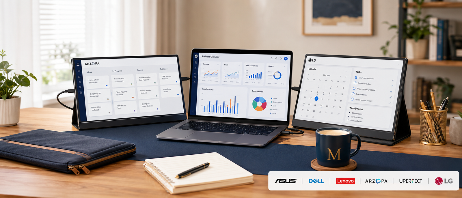 Best Portable Monitors For Home Business