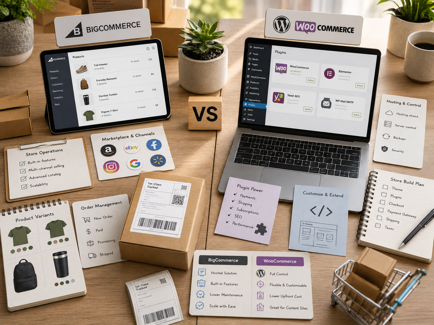 Bigcommerce Vs Woocommerce