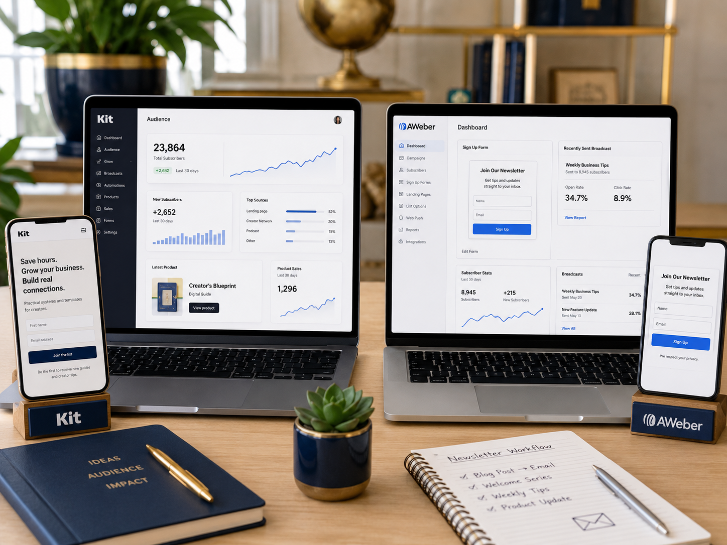 Convertkit Vs Aweber