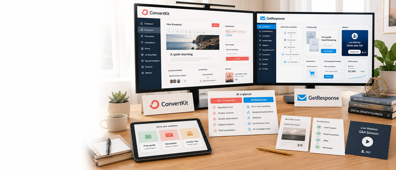 Convertkit Vs Getresponse