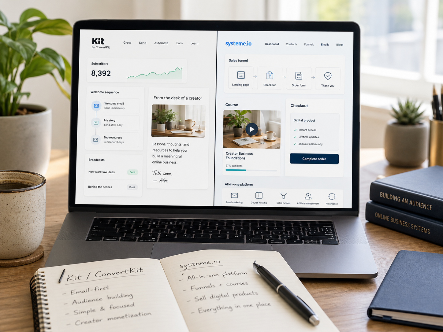 Convertkit Vs Systeme Io