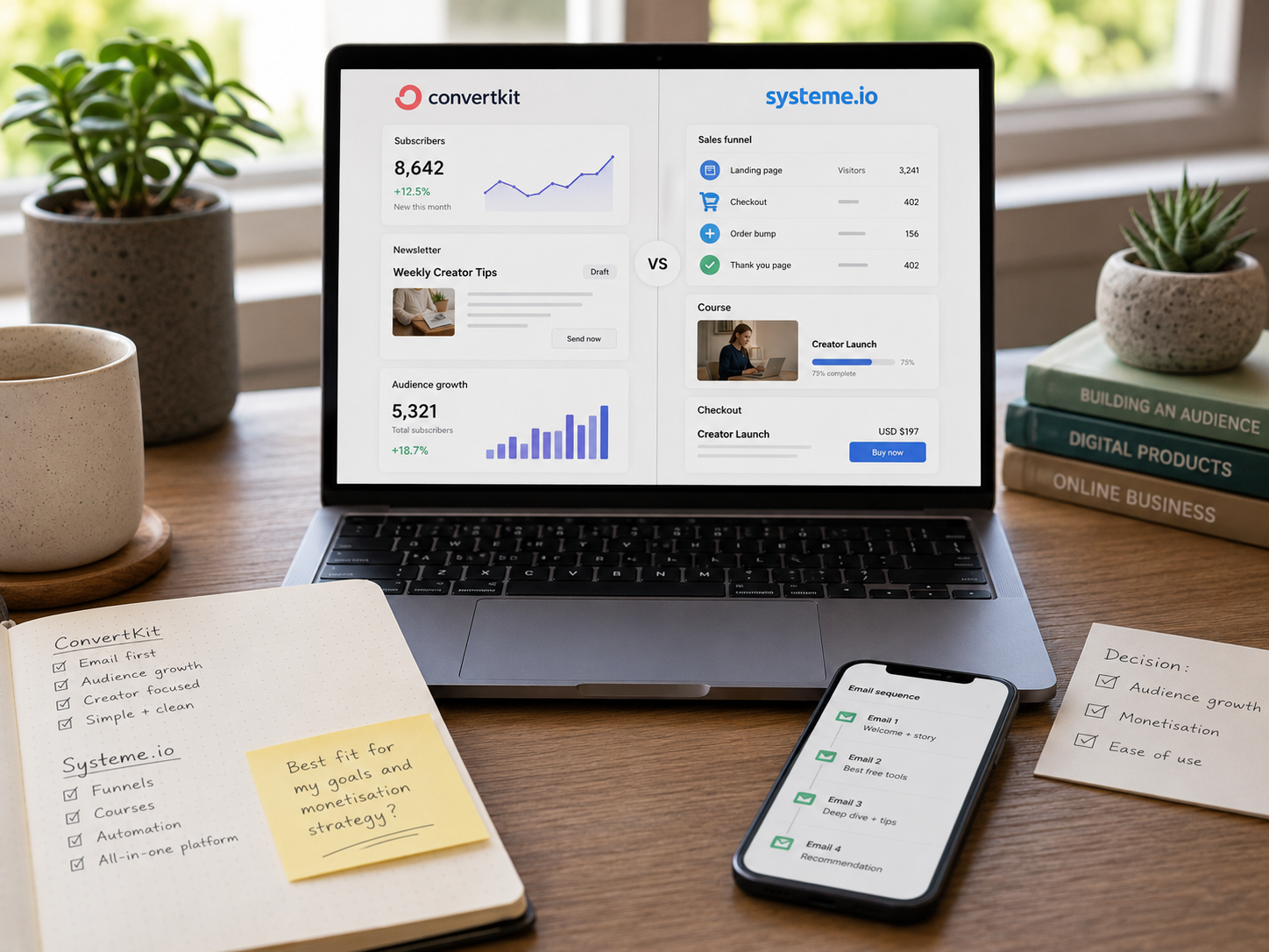 Convertkit Vs Systeme Io
