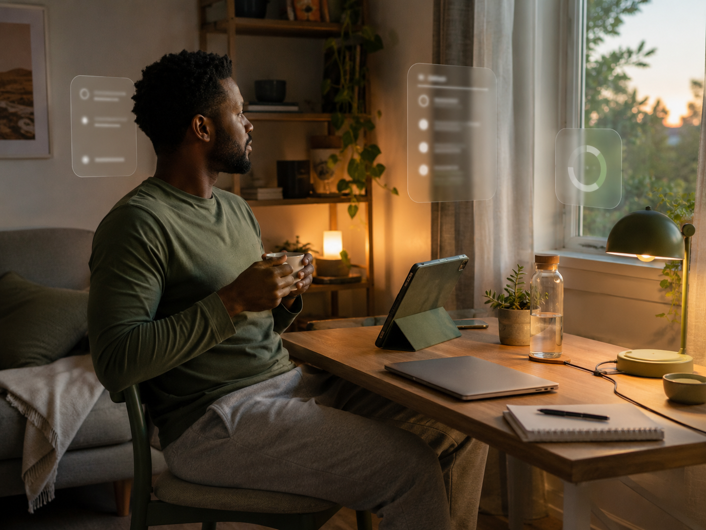Desk Worker Sleep Problems And Evening Screen Habits