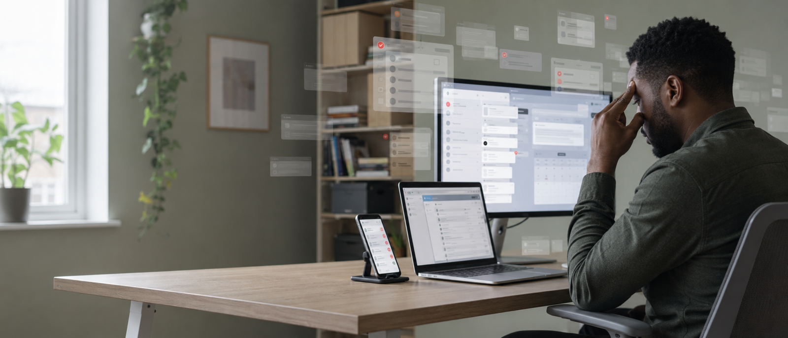 Digital Calm TOP Digital Overload Workspace