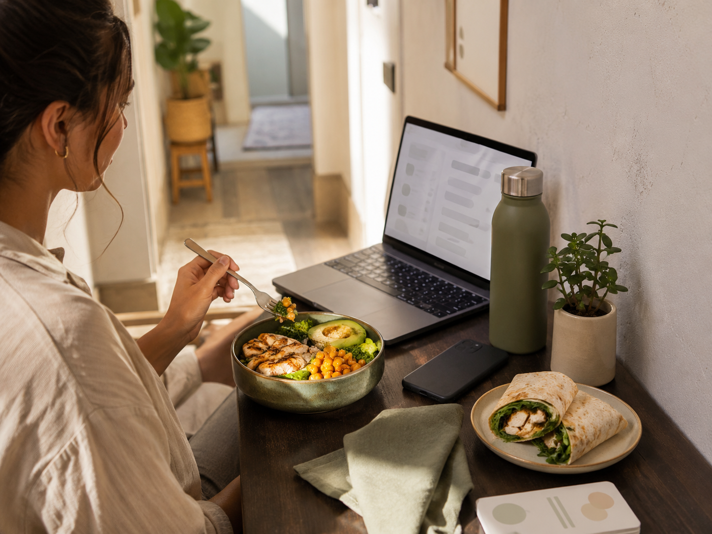 Easy High Protein Lunches For Desk Workers