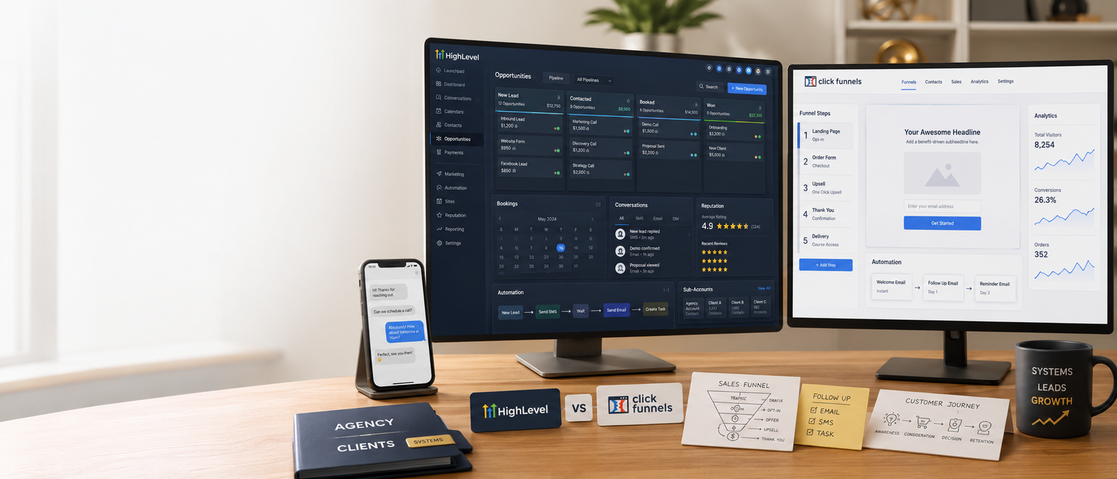 Gohighlevel Vs Clickfunnels