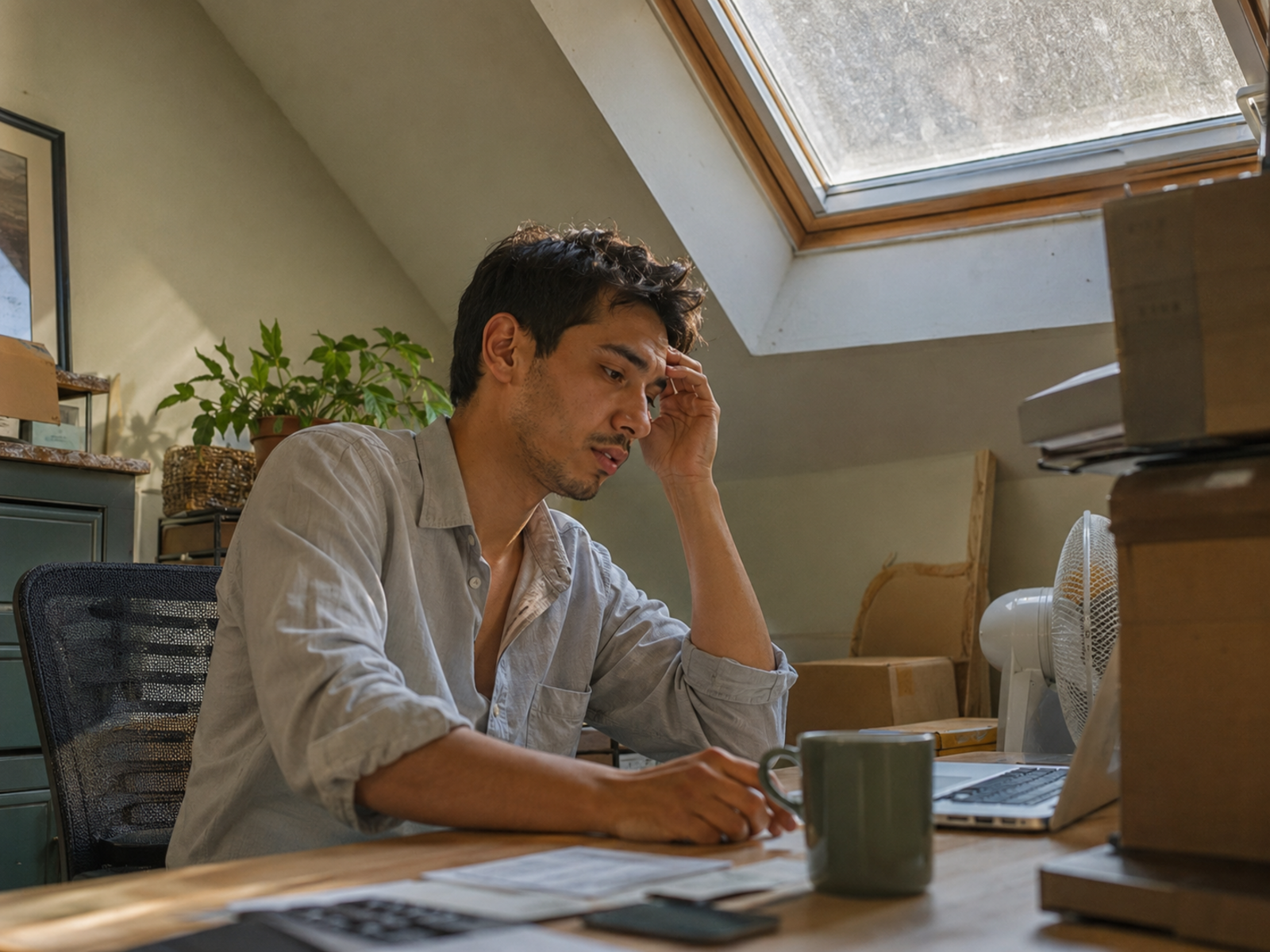 Healthy Home Work SUPPORTING Stuffy Overheated Room