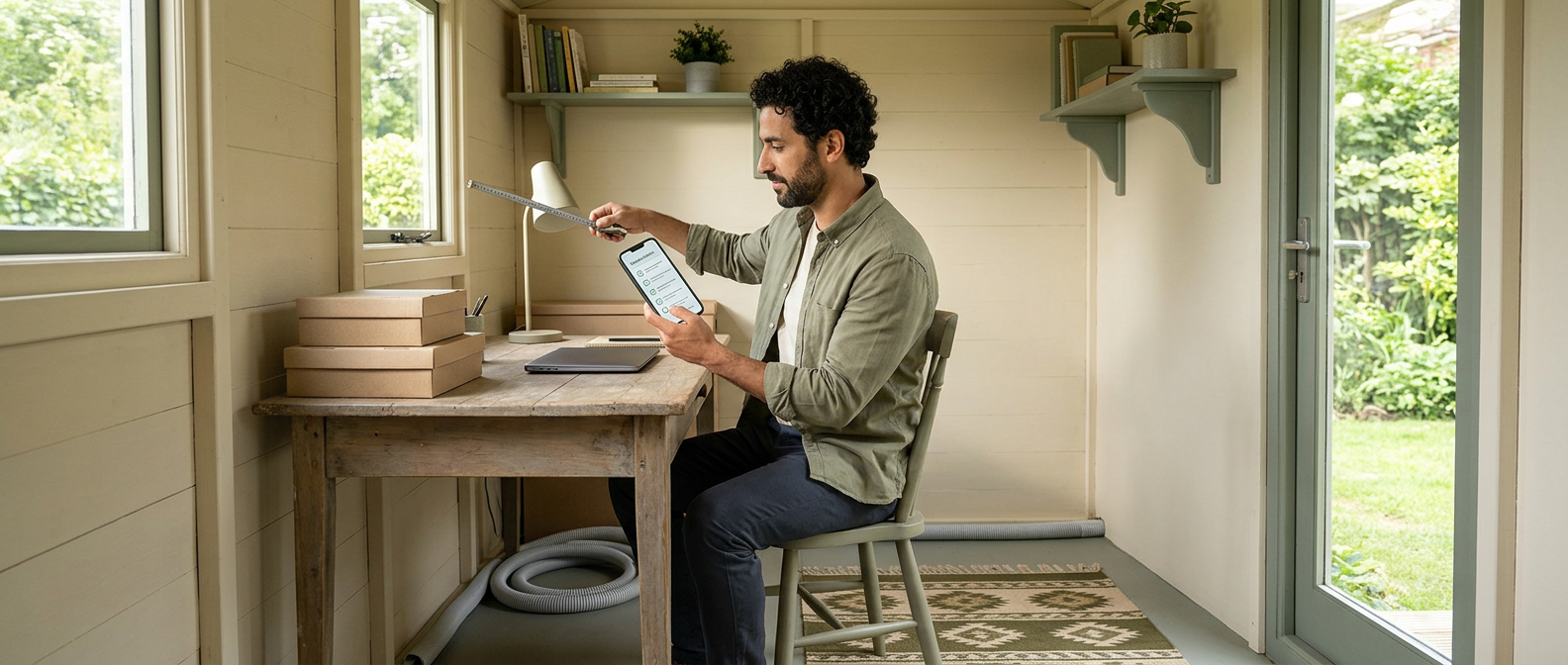 How To Create A Budget Garden Office