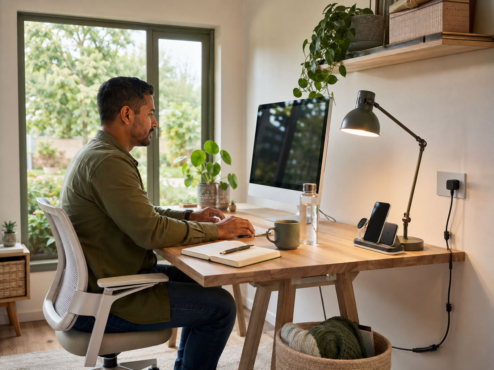 How To Create A Budget Garden Office