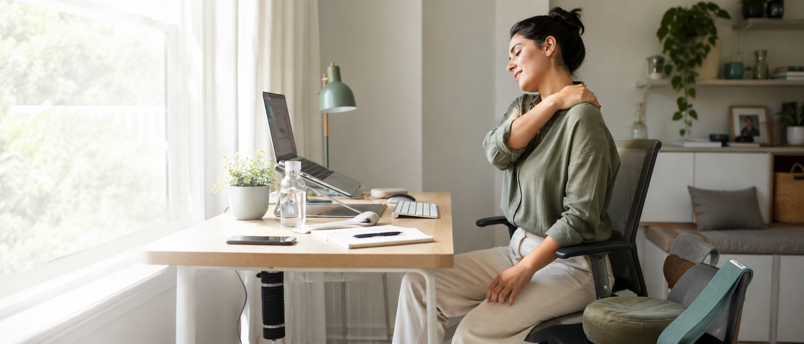 How To Reduce Neck And Shoulder Tension At Your Desk