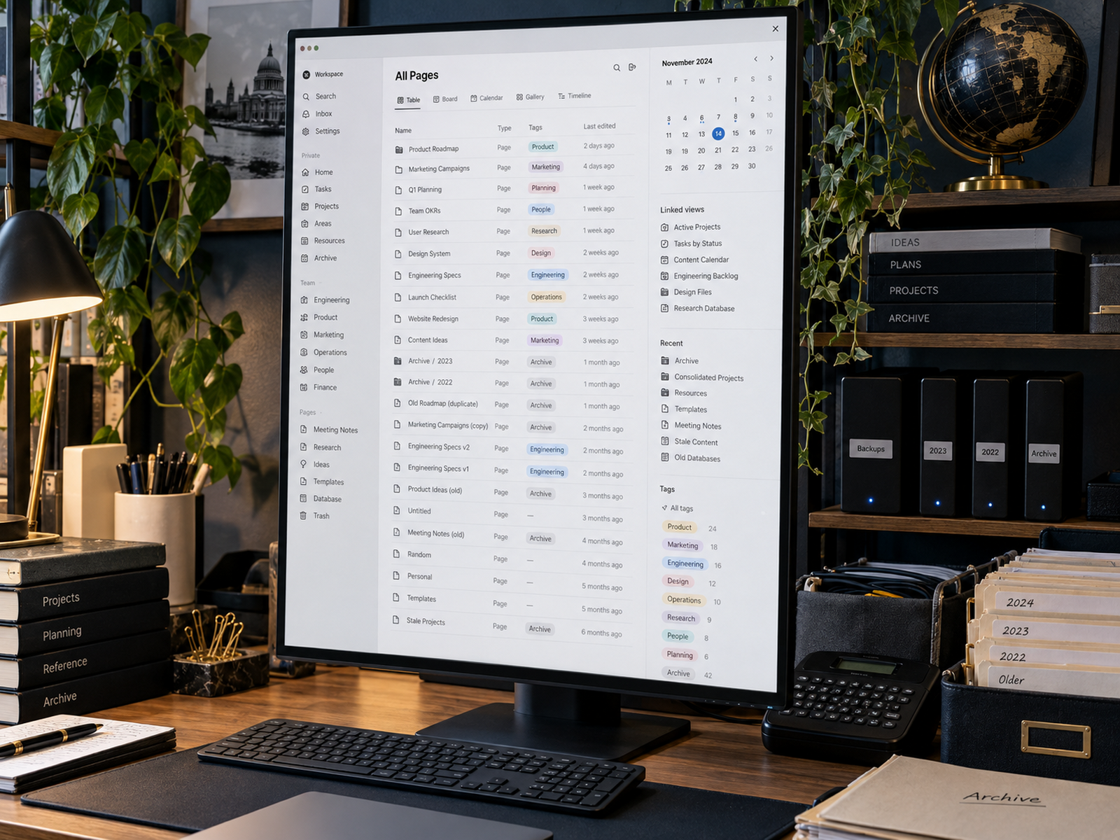 Notion Review SUPPORTING Large Workspaces Need Maintenance