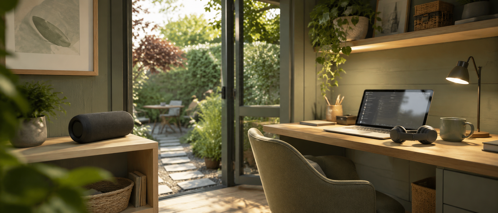Portable Outdoor Speakers For Garden Offices