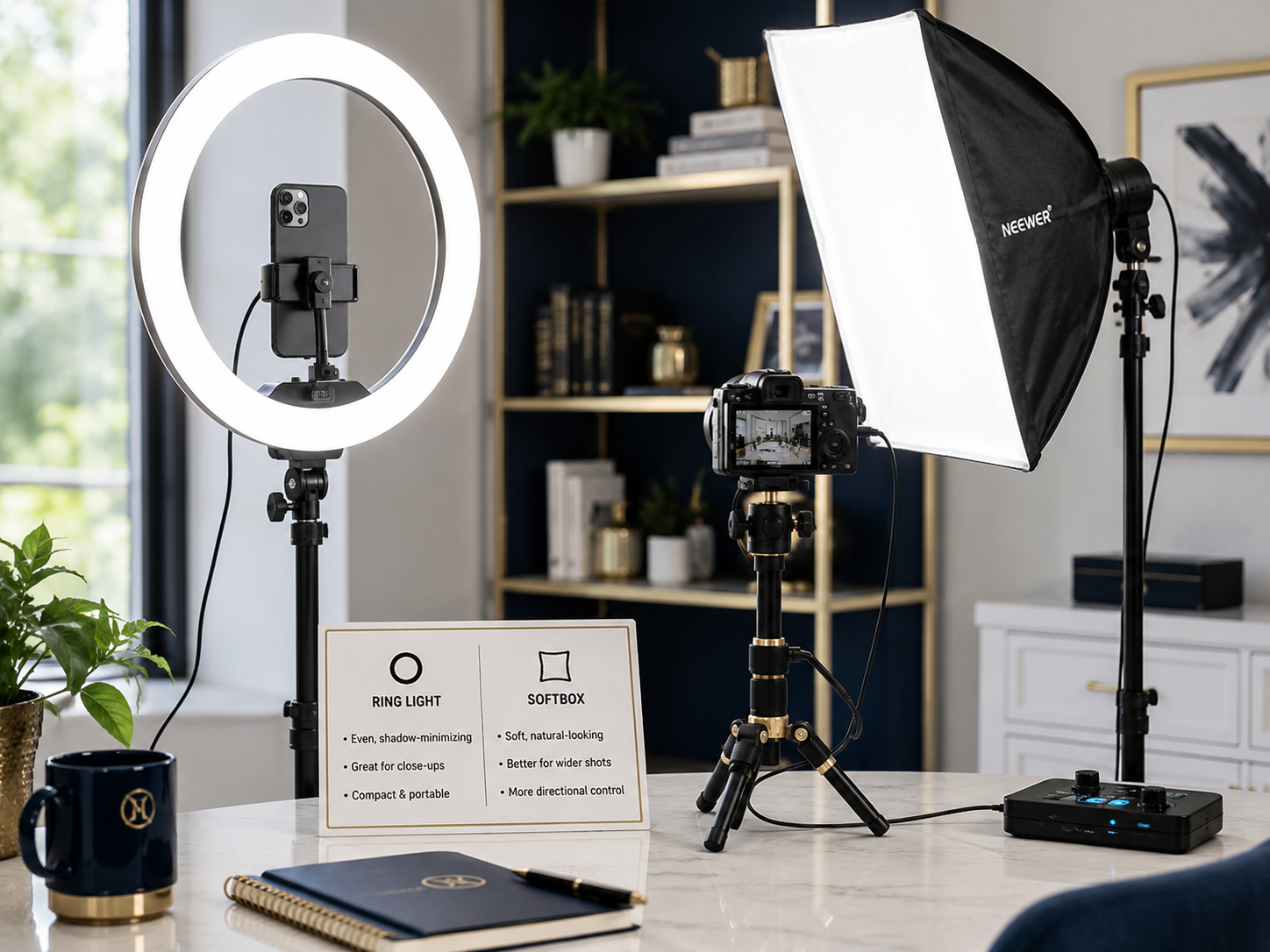 Ring Light Vs Softbox