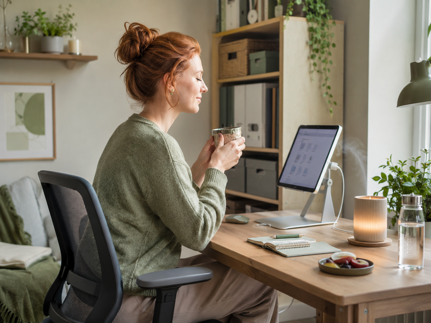 Scents Sound And Light For A Calmer Workday