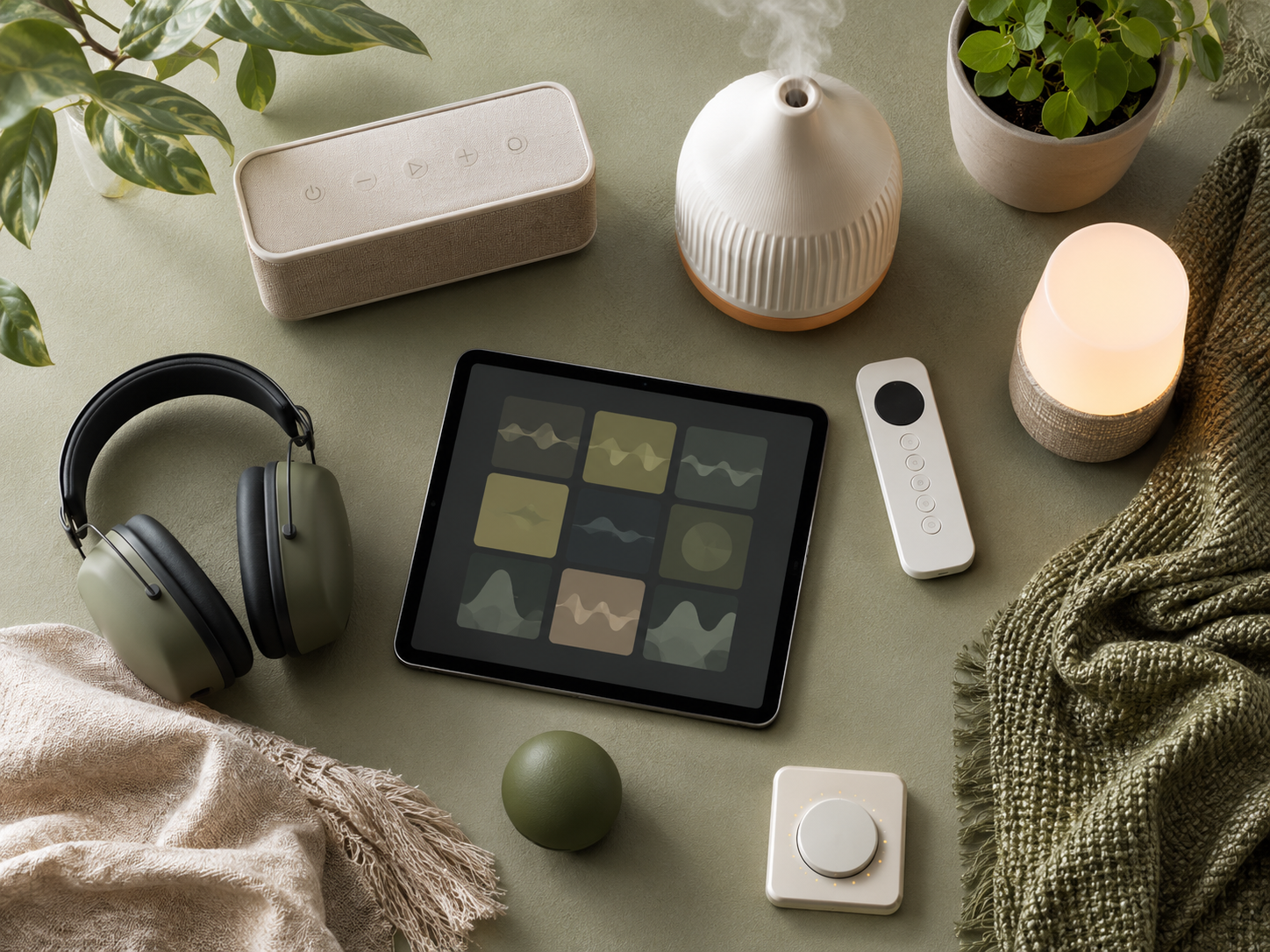 Scents Sound And Light For A Calmer Workday