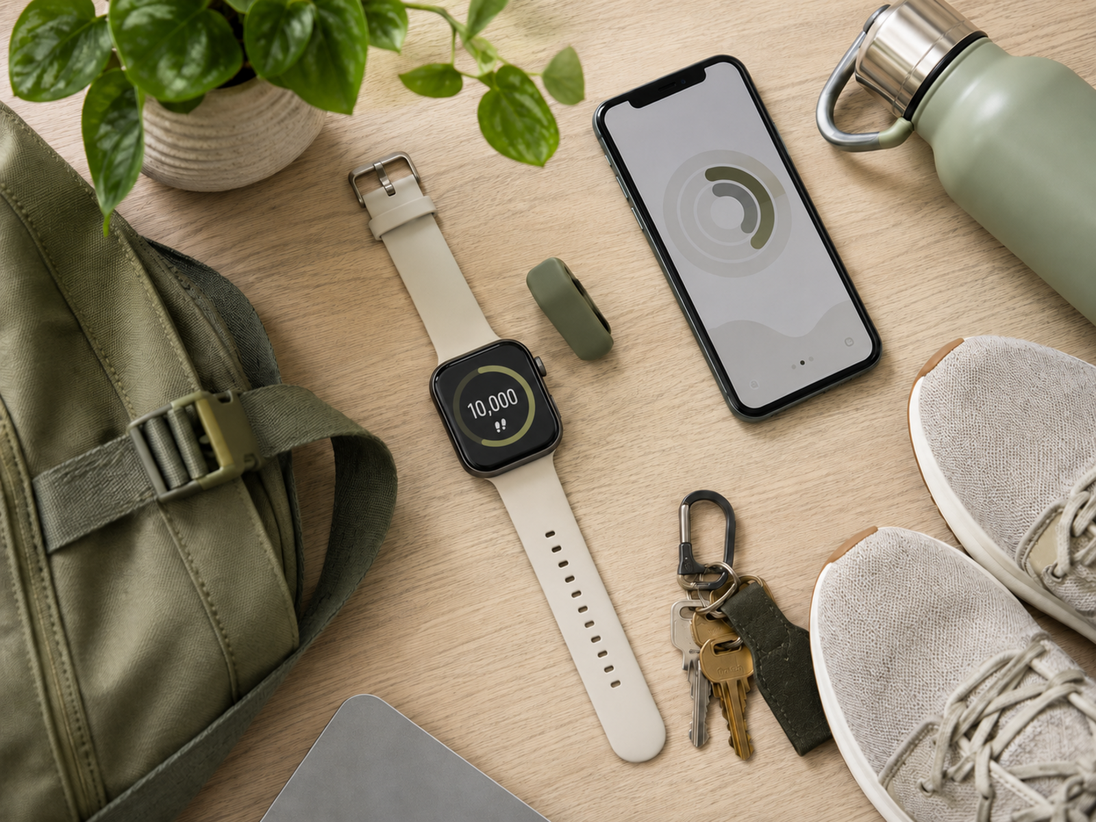 Smart Watches Step Goals And Desk Worker Motivation