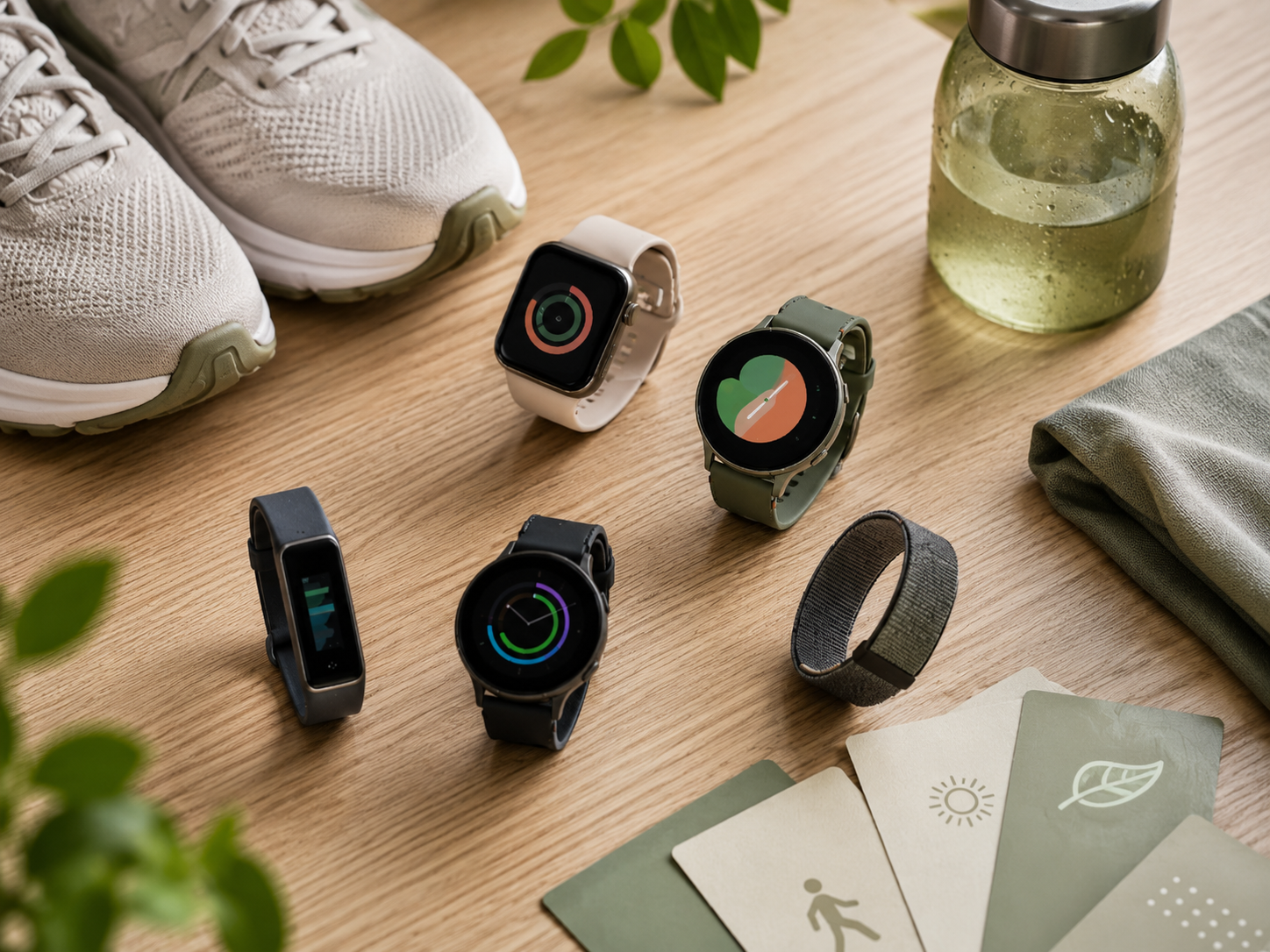 Smart Watches Step Goals And Desk Worker Motivation