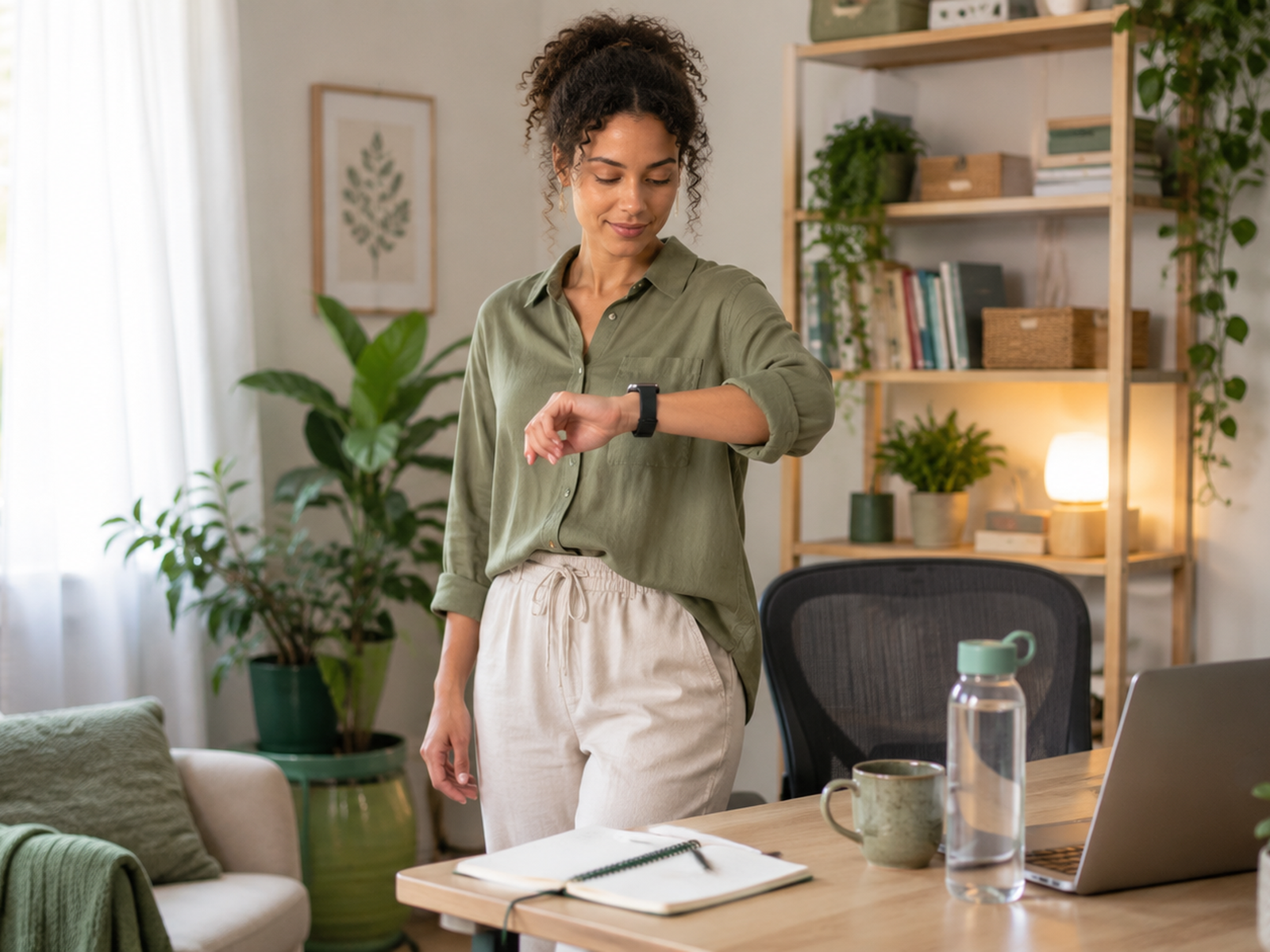 Smartwatch Movement Tracking Does It Help Desk Workers