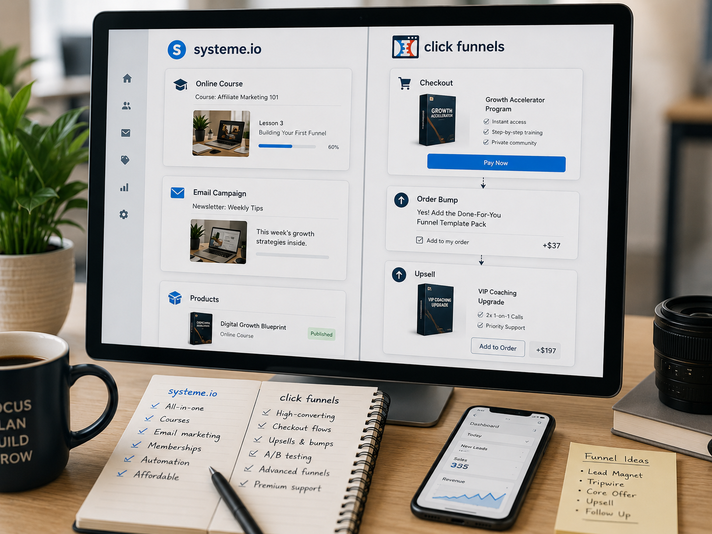 Systeme Io Vs Clickfunnels