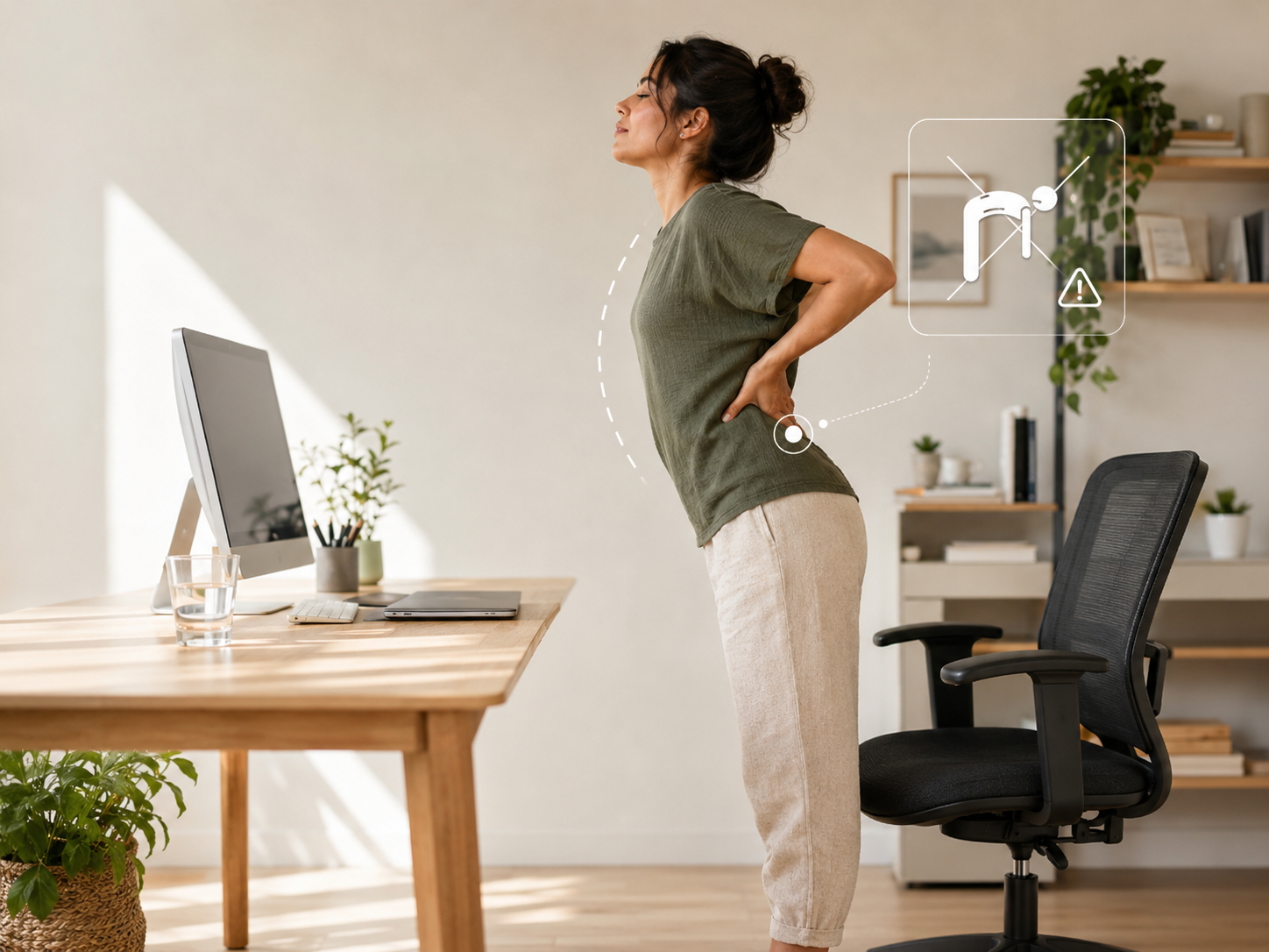 The Best Desk Stretches For Busy Workdays Supporting Contraindication Avoid Deep Bends