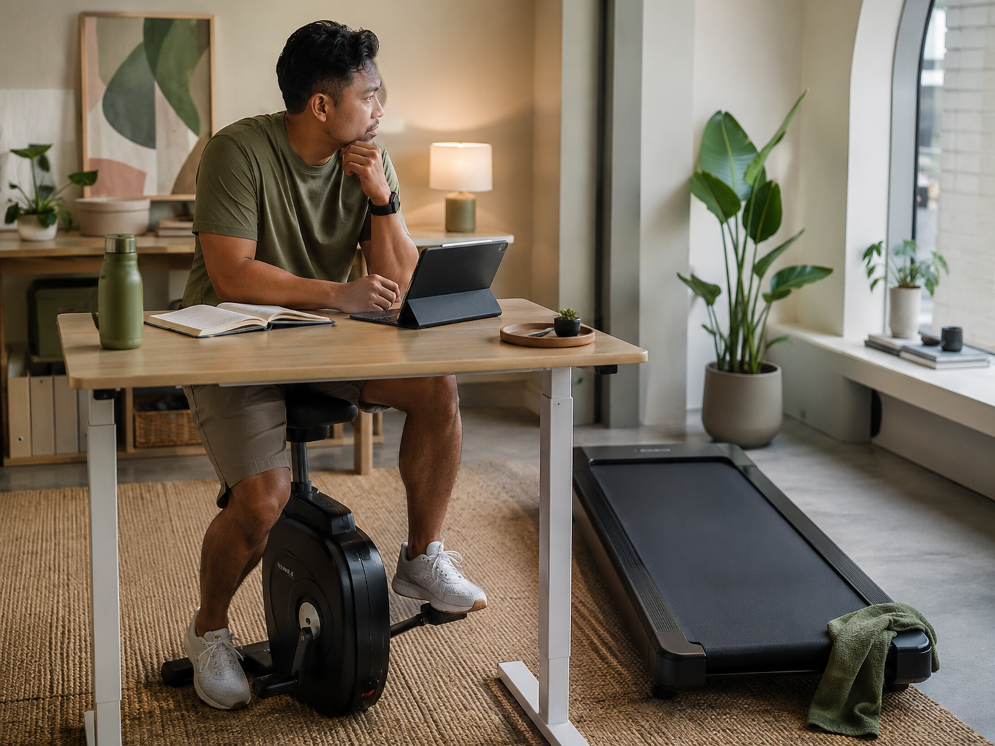Under Desk Bikes Vs Walking Pads