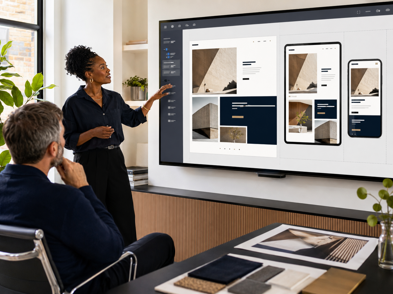 Webflow Review SUPPORTING 1 Professional Website Presentation