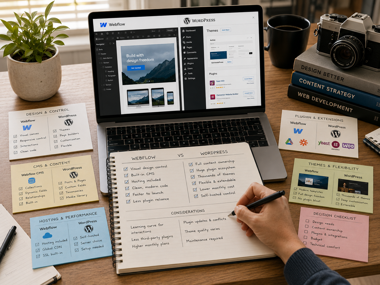 Webflow Vs Wordpress