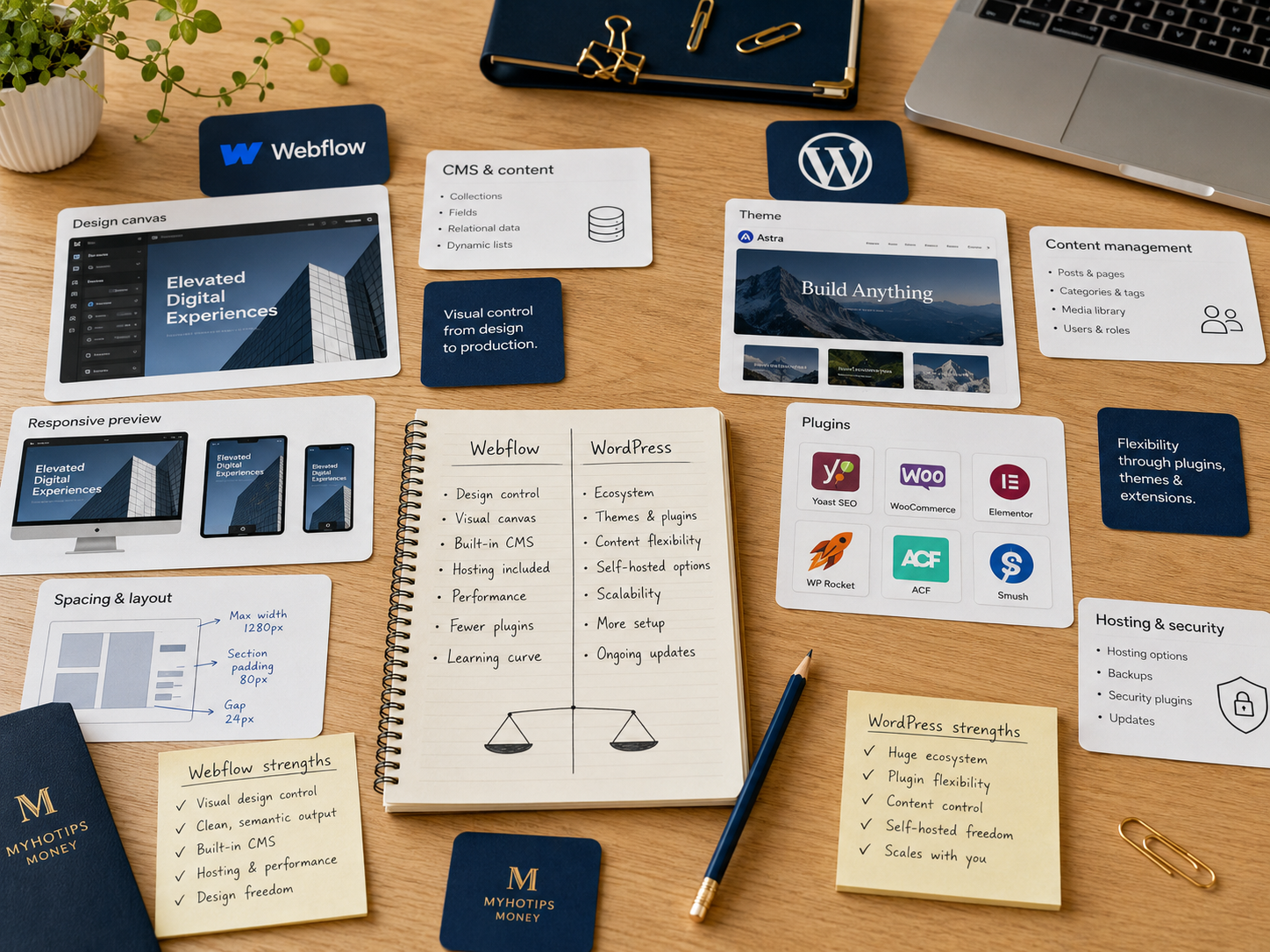 Webflow Vs Wordpress