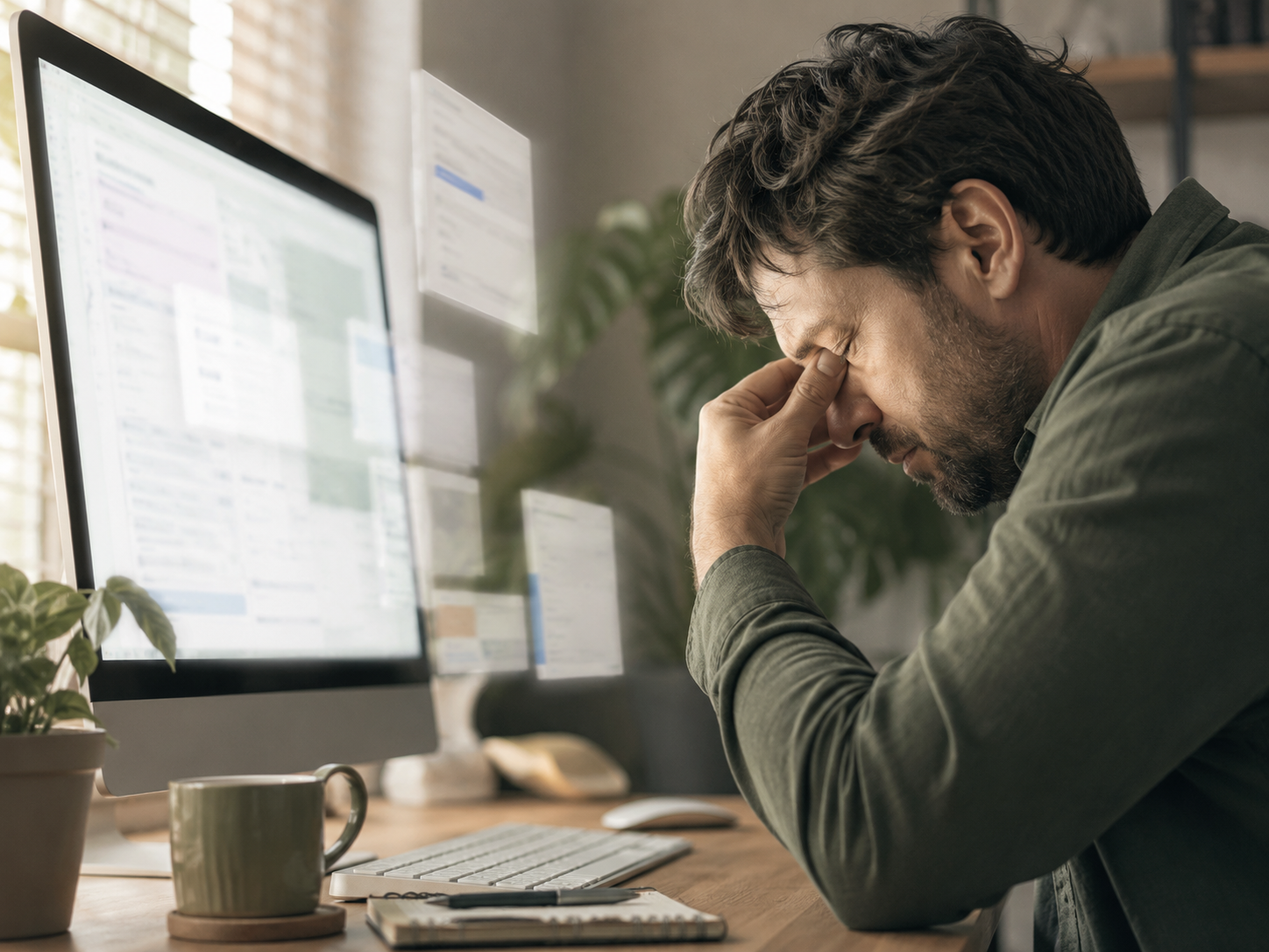 Why Your Desk Job Makes You Tired Even When You Sit Still