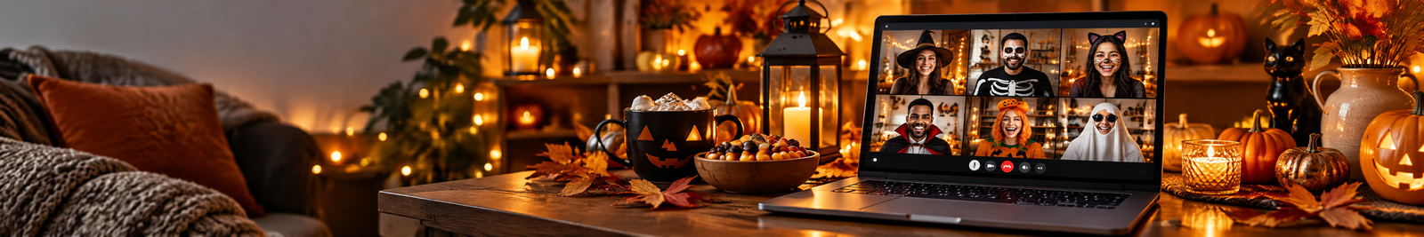Host a Virtual Halloween Party: Audio, Trivia and Timing